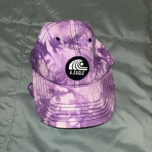 American Eagle Outfitters Distressed Purple Cap